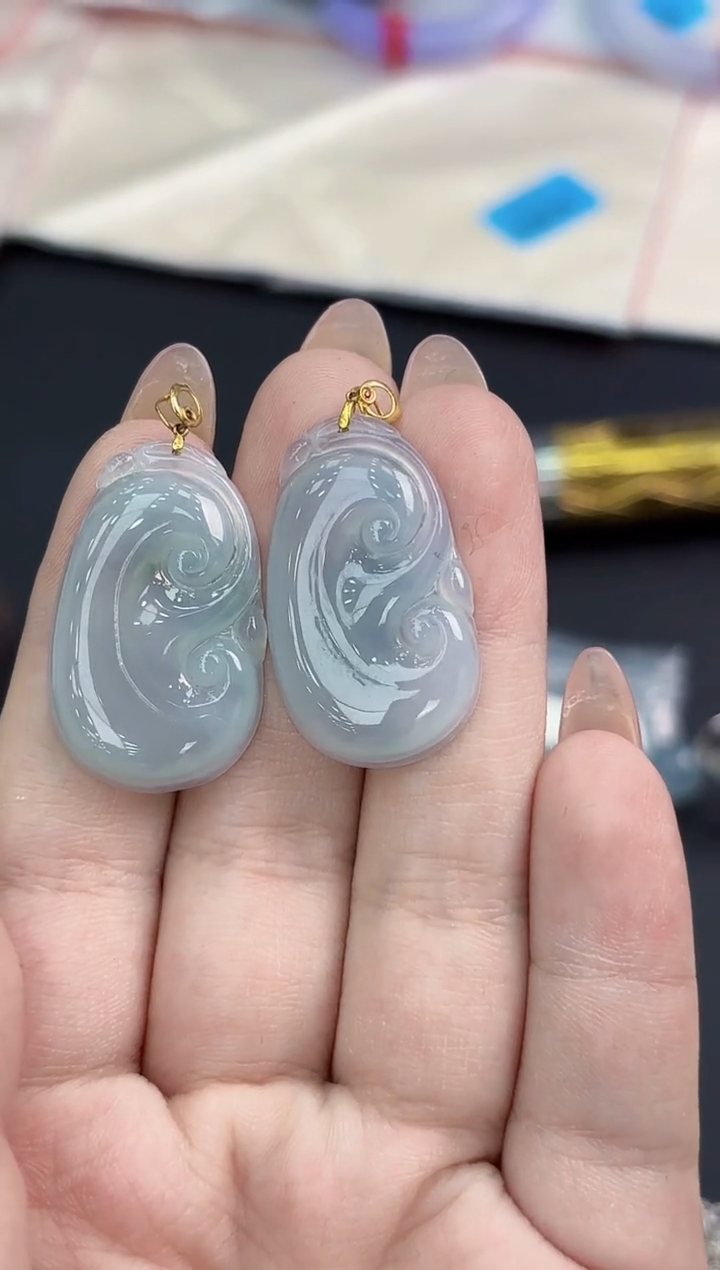 【闪购商品】翡翠颈饰18K金镶嵌多样性发其一