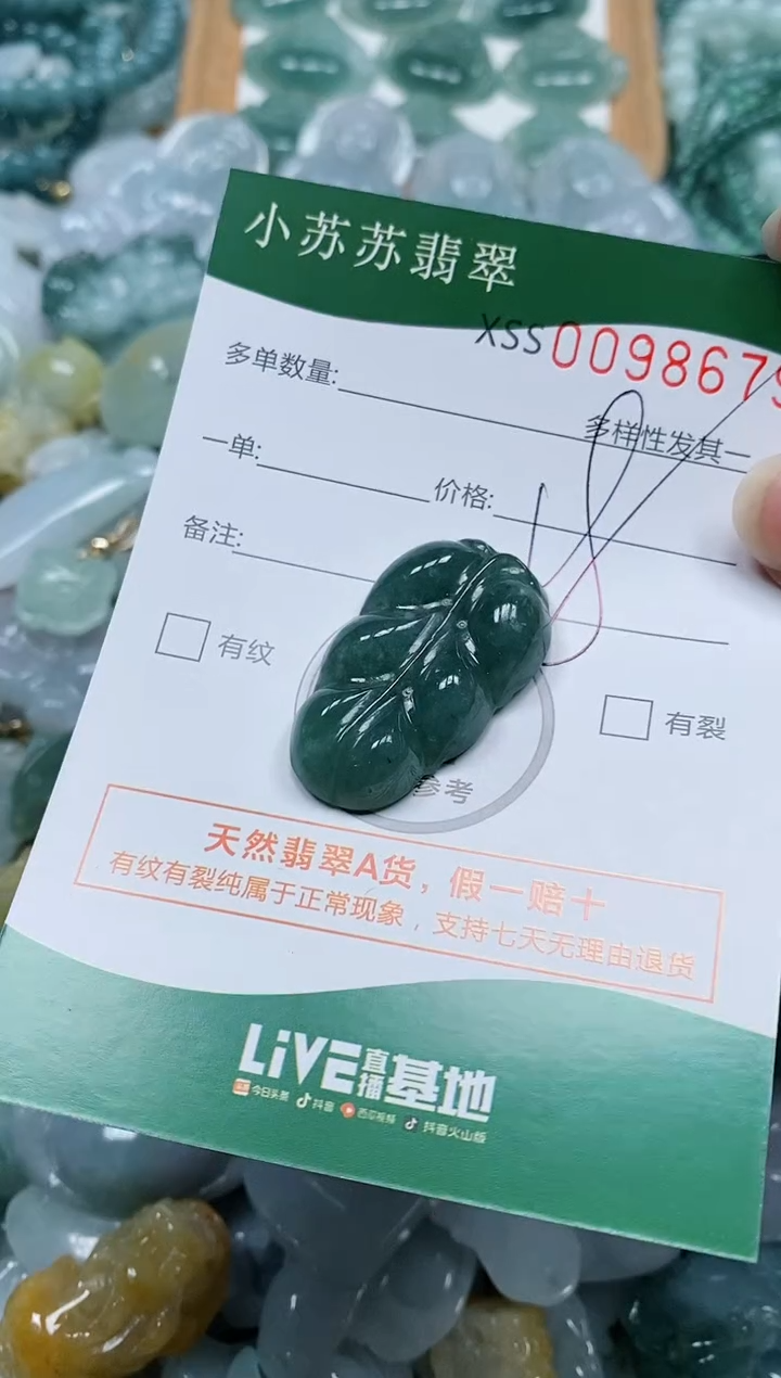 【闪购商品】翡翠颈饰未镶嵌闪购商品0098679