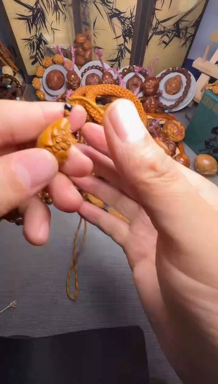 手串橄榄核葫芦脖挂