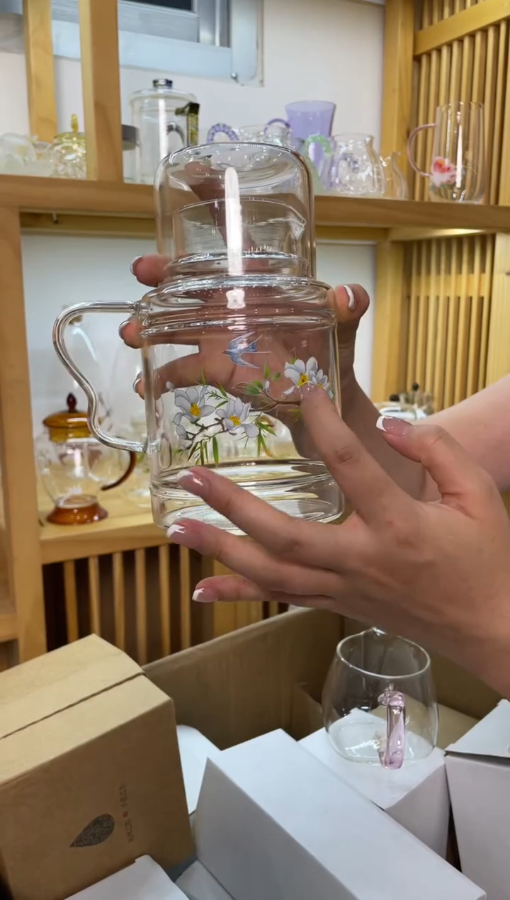 冷水壶小鸟图案啊啊