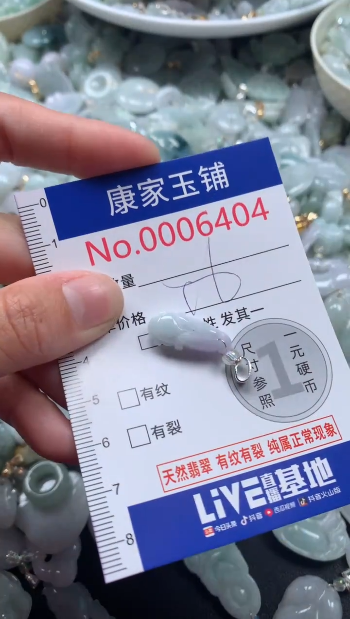 颈饰未镶嵌翡翠6404