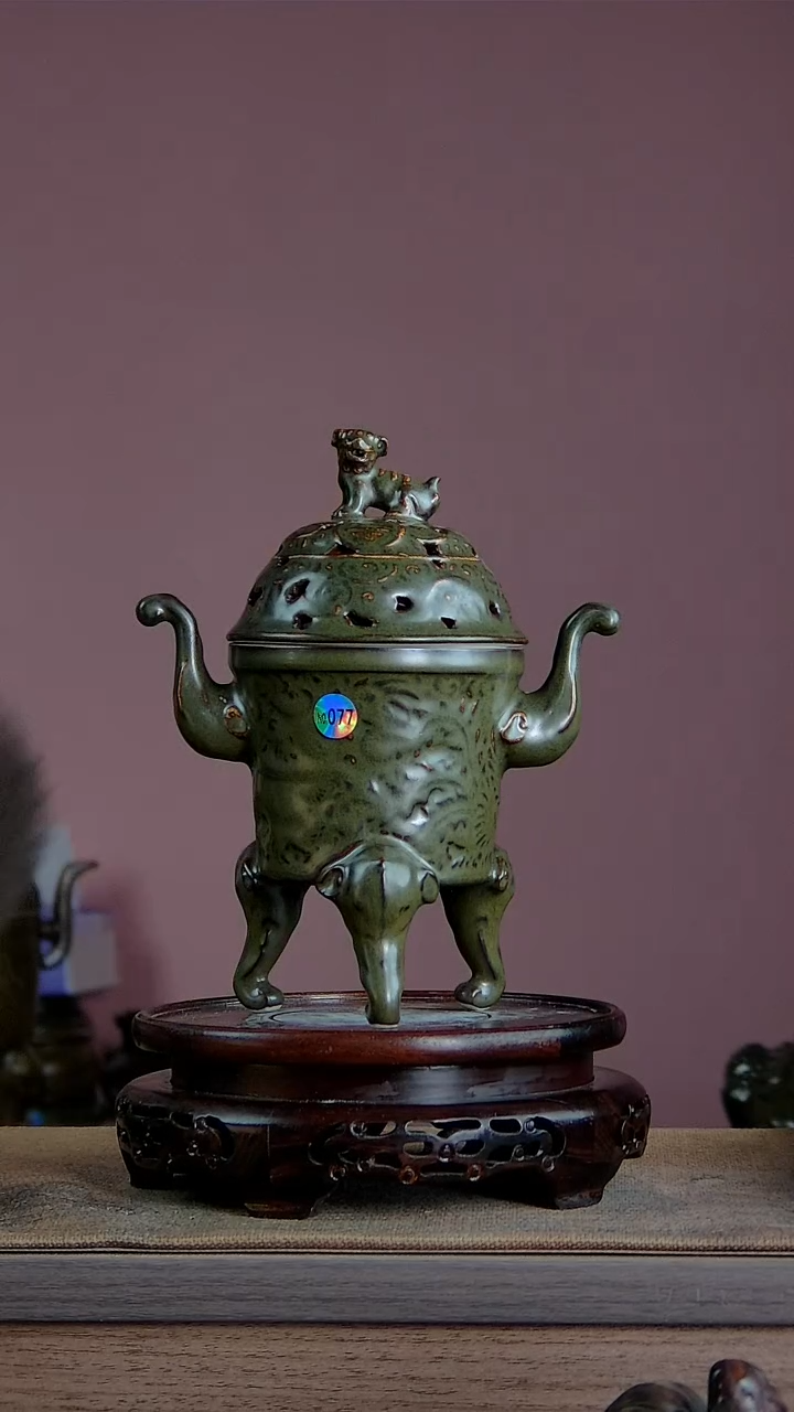 【闪购商品】景韵堂仿清茶叶末釉