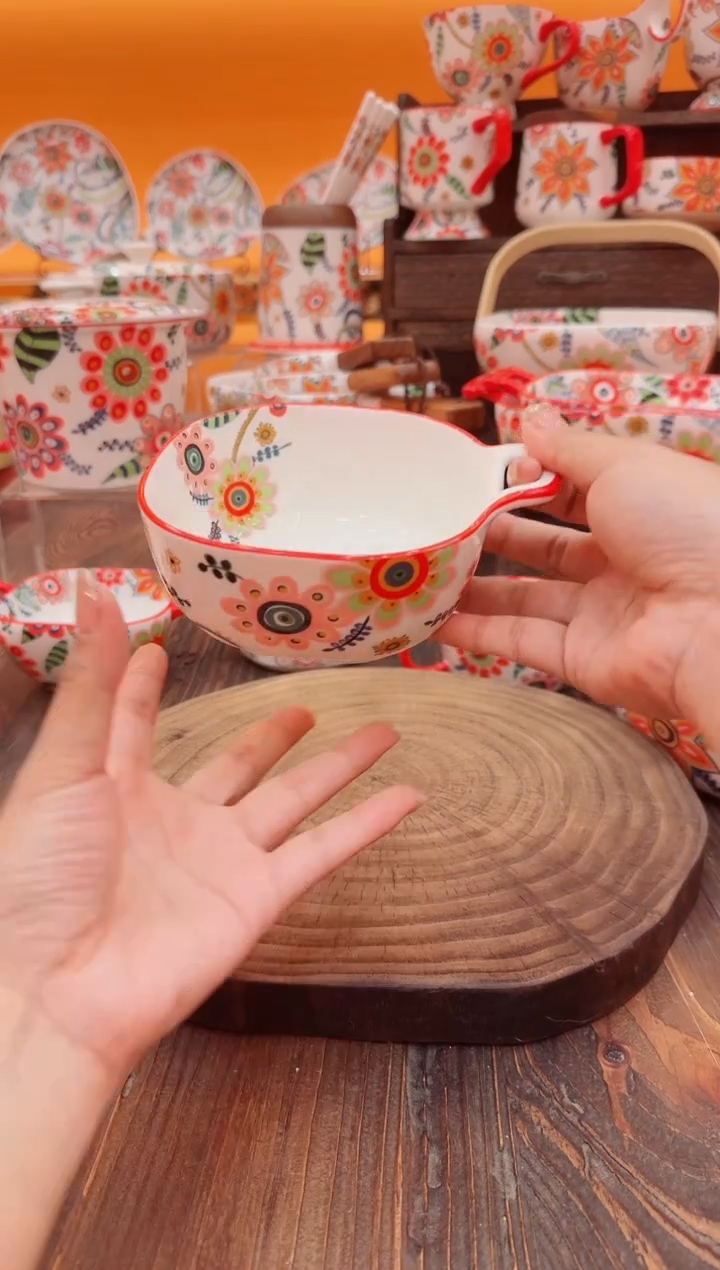 罐景德镇陶瓷餐具碗碟盘子