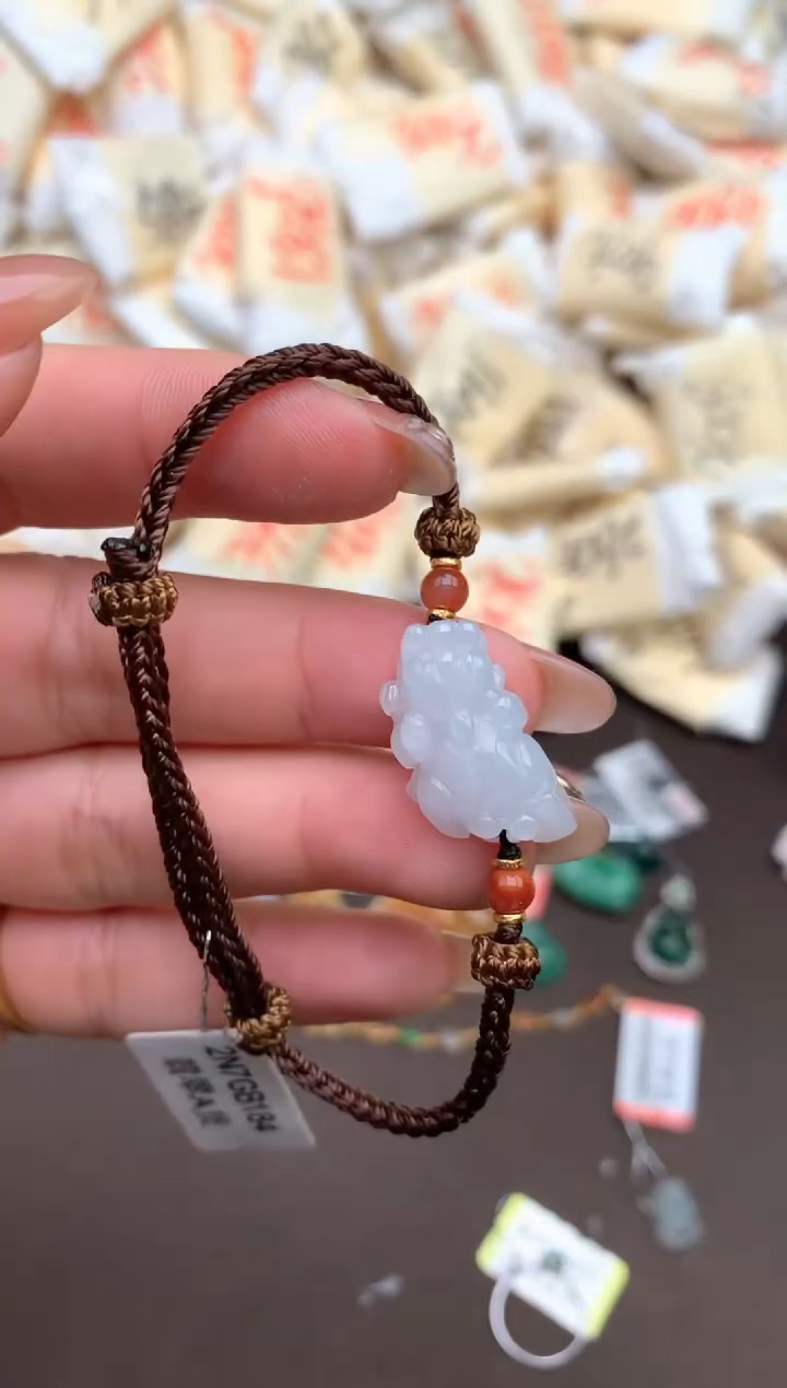 【闪购商品】翡翠手绳未镶嵌一