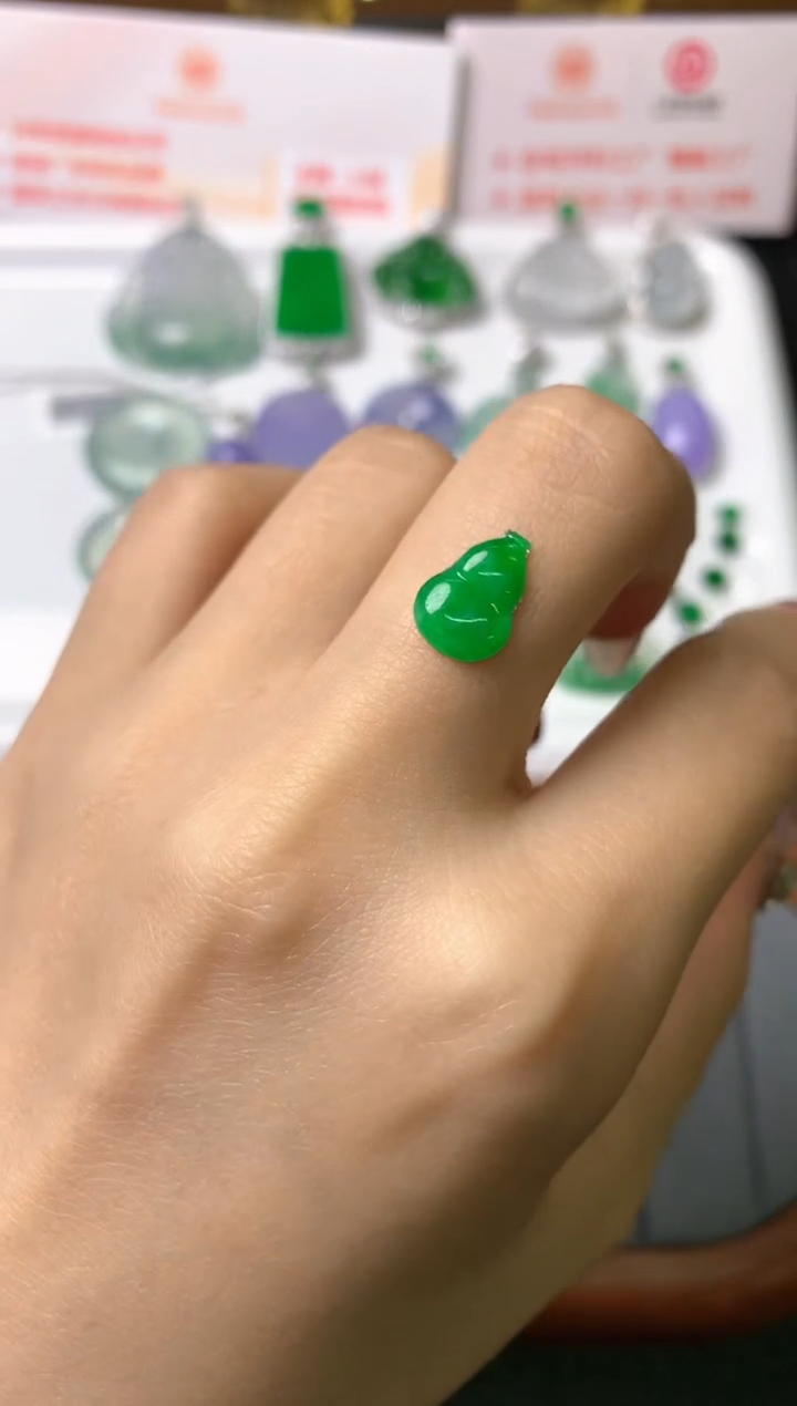 【闪购商品】定制翡翠未镶嵌裸石（镶嵌定制）