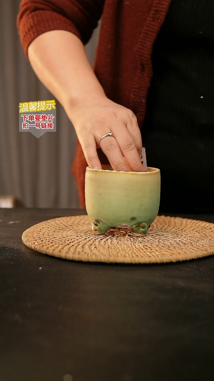 瓷片267瑕疵款，口约7-8 高约7-8