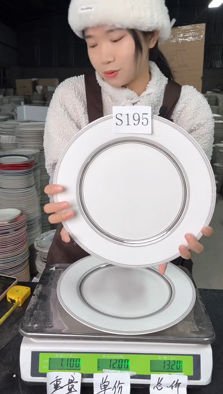 【闪购商品】瓷S195  10.5寸  2个