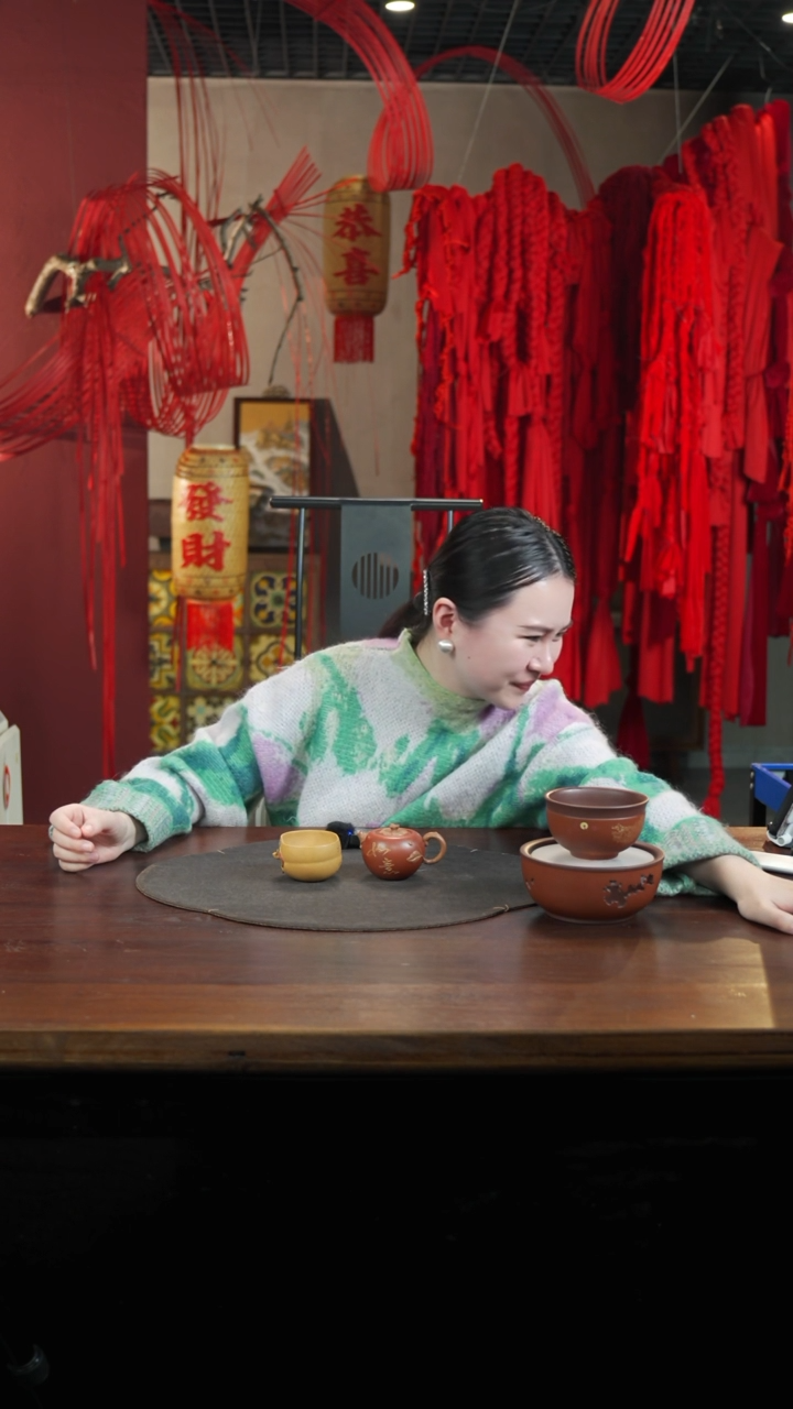 【闪购商品】紫砂茶叶罐心如莲花套组