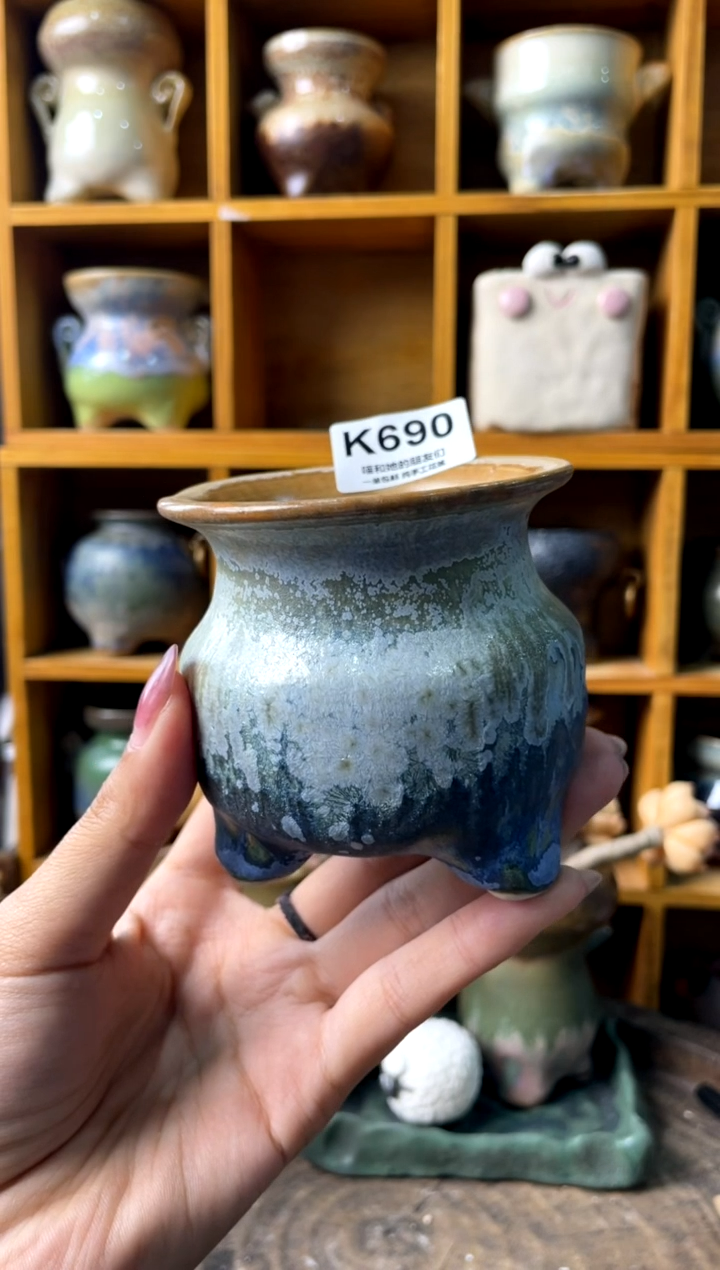 雪*7690【多肉花盆多肉盆】