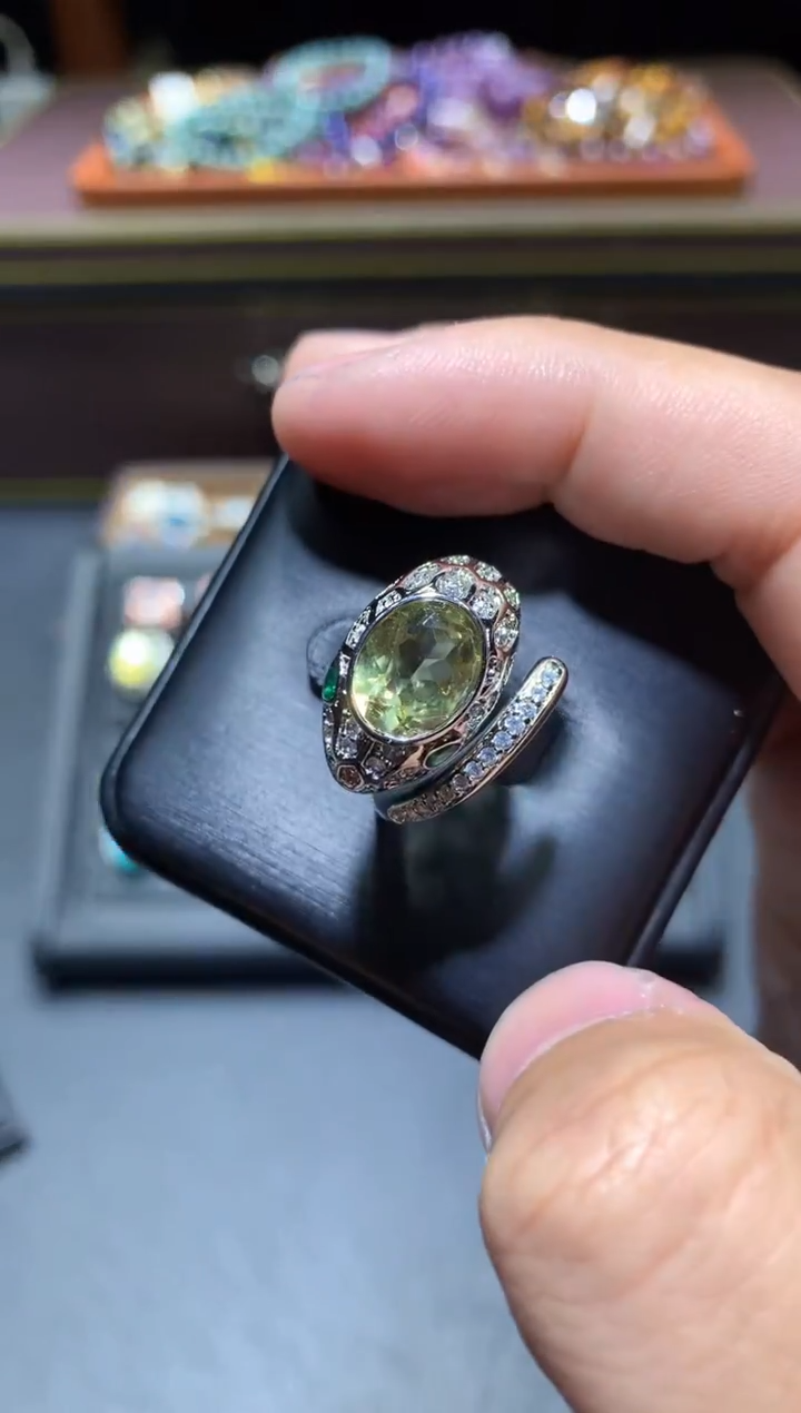 【闪购商品】水晶戒指未镶嵌W100（多样性发货只发一个）