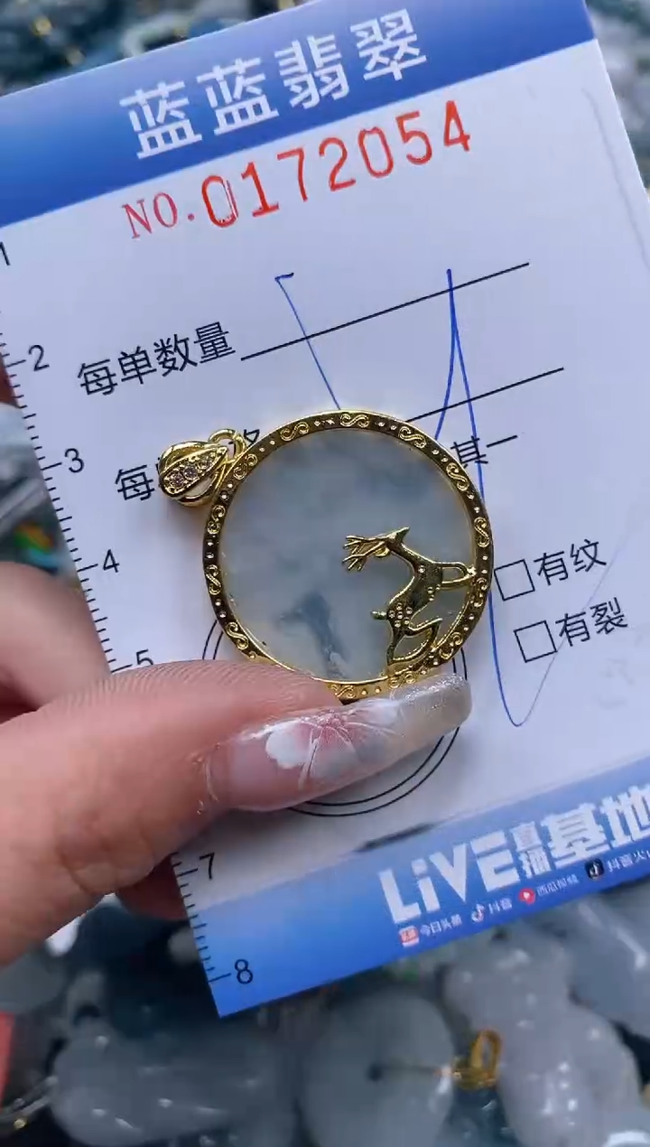 【闪购商品】翡翠颈饰未镶嵌闪购0172054