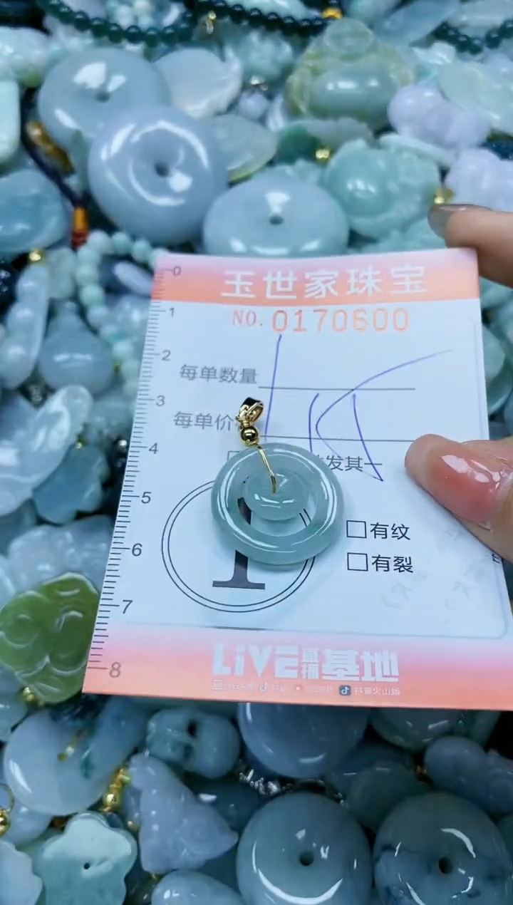 【闪购商品】翡翠颈饰未镶嵌闪购0170600