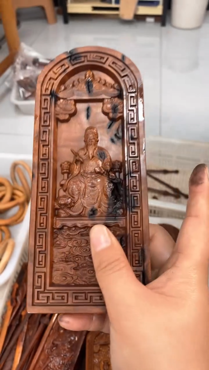 【闪购商品】木枣木雷焦微瑕法相大令8