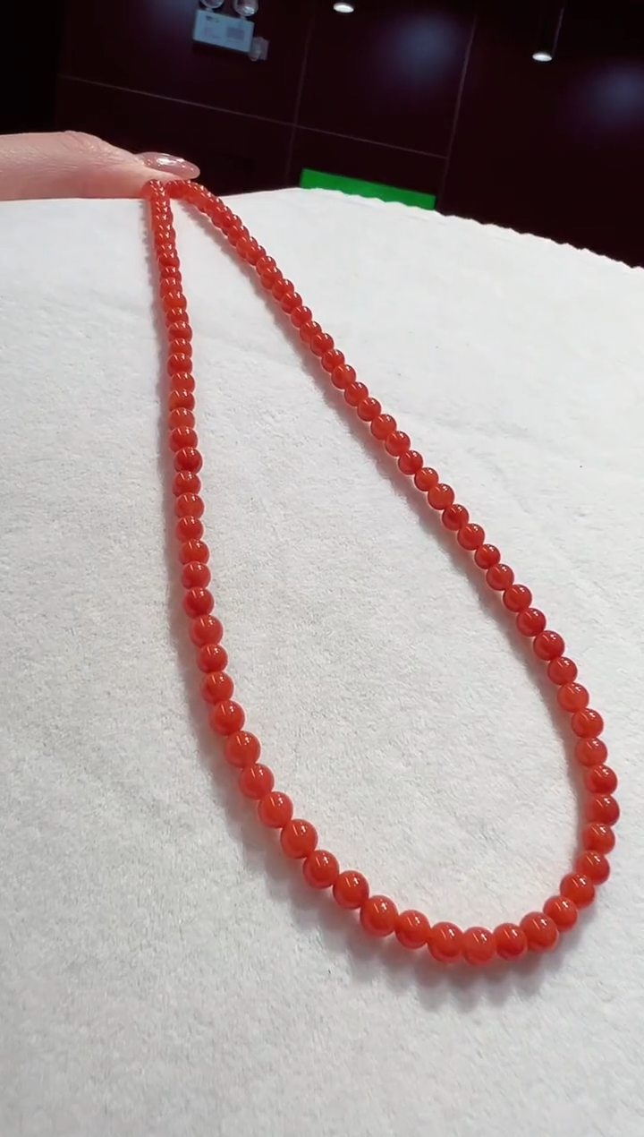 【闪购商品】南红玛瑙项链未镶嵌南红项链
