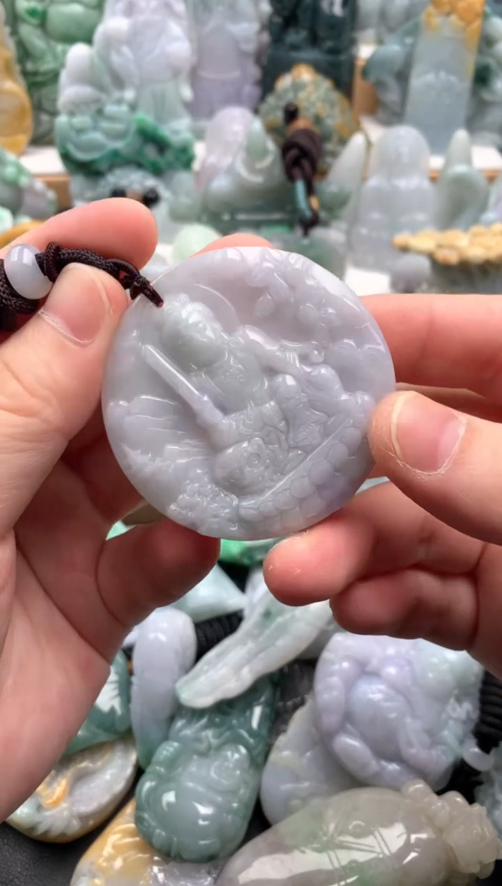 吊坠(不含链)未镶嵌翡翠1