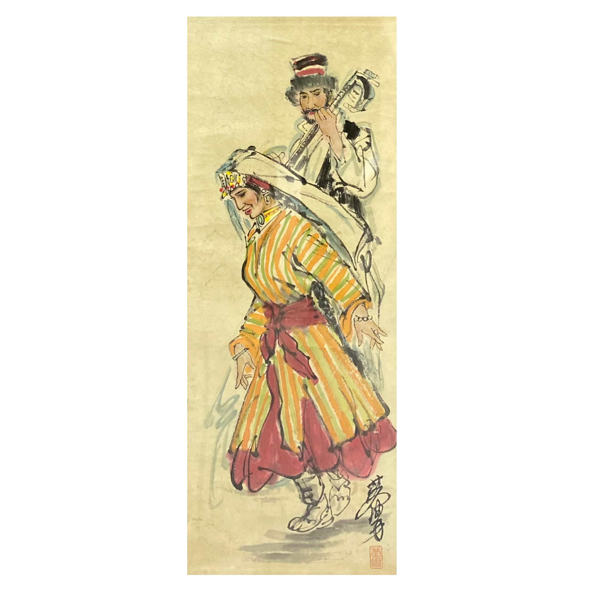 《人物》镜框—H3-107—37X14cm