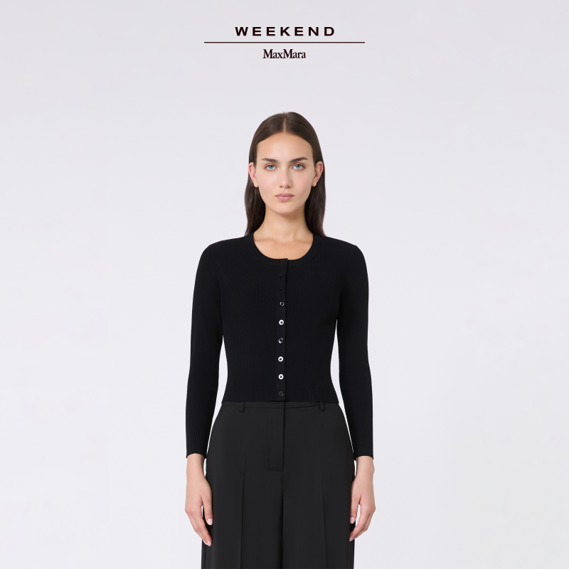 【琥珀流光】Weekend MaxMara  25秋新品圆领针织开衫5346015106
