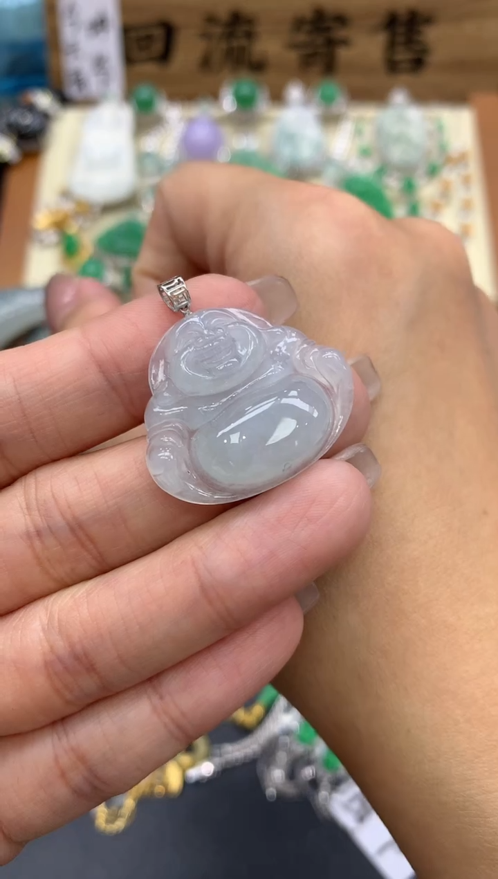【闪购商品】翡翠颈饰18K金镶嵌286-中国好珍宝