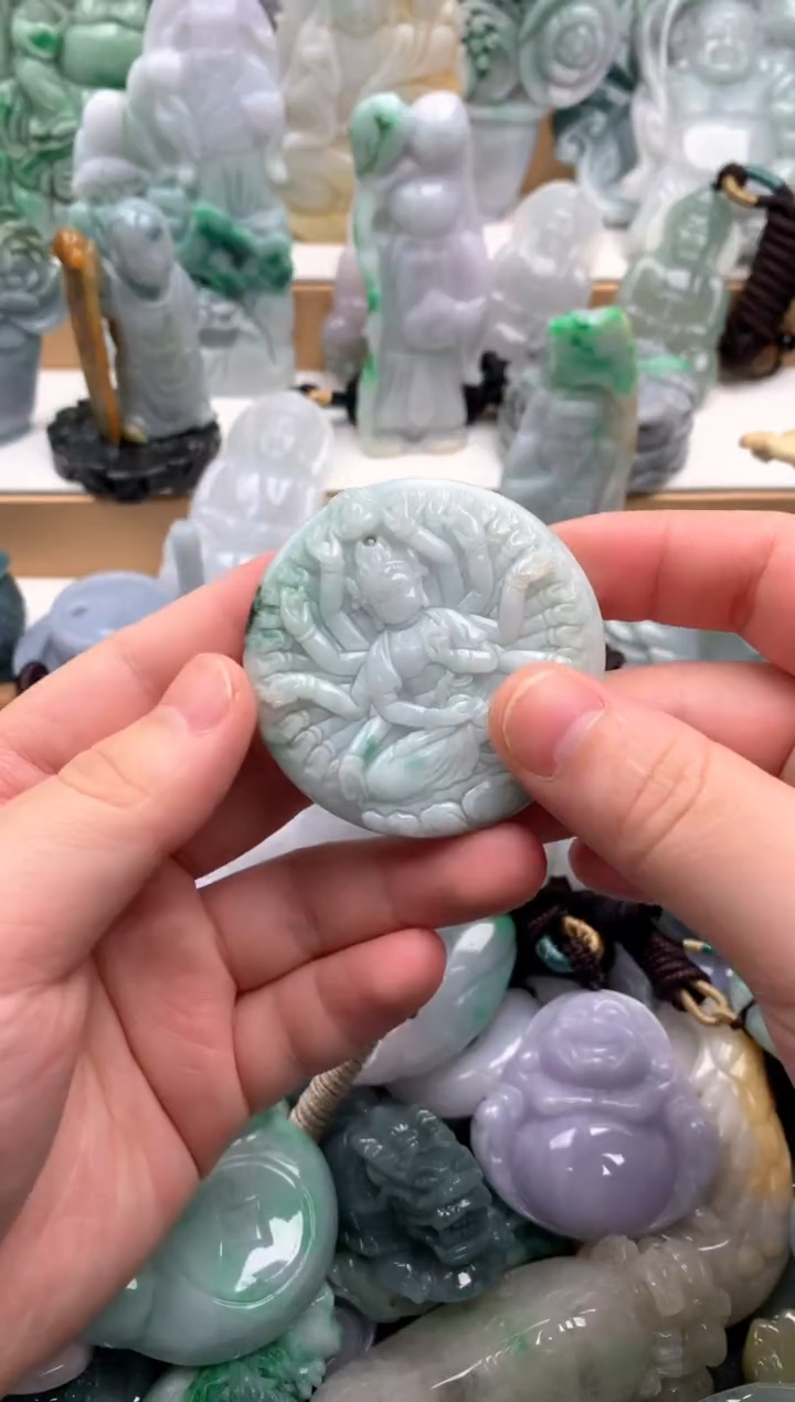 吊坠(不含链)未镶嵌翡翠1