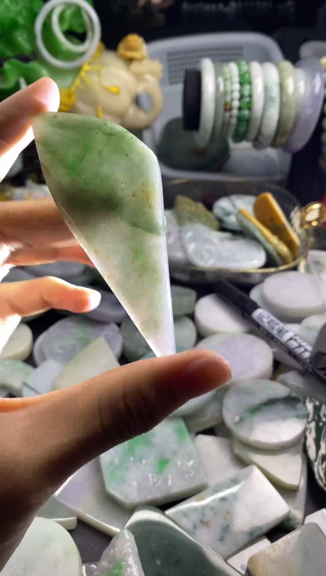 散珠翡翠1翡翠A货