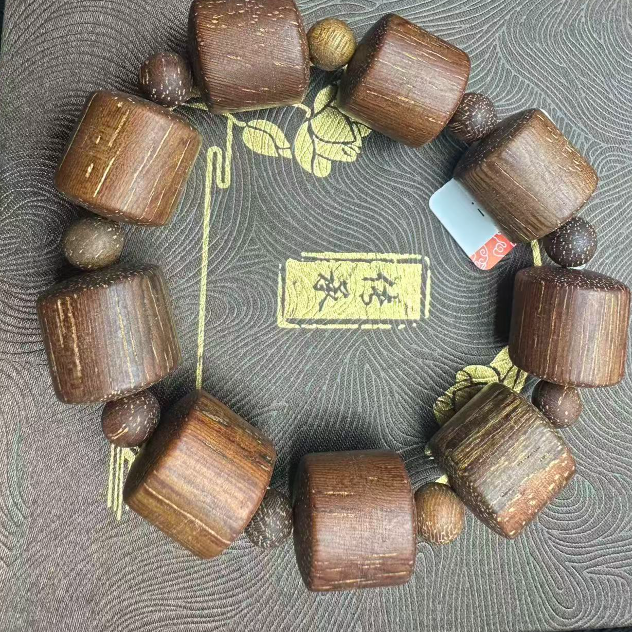 增香沉香木小董文玩手串815