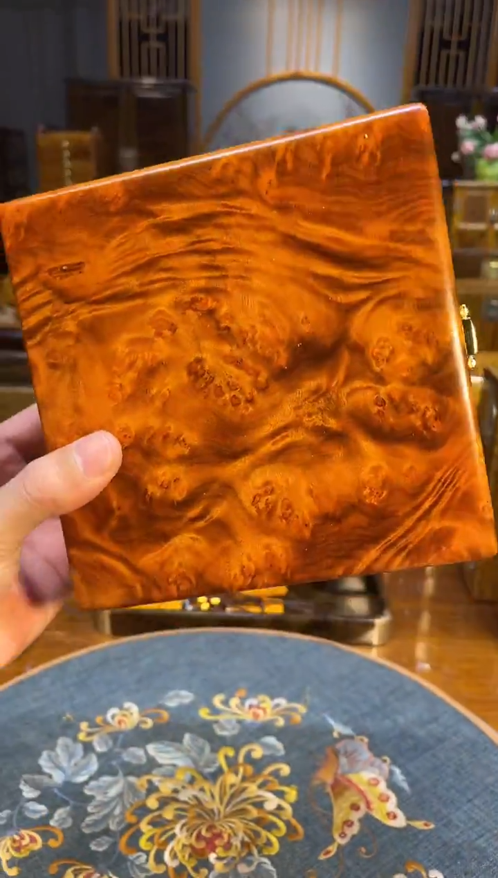 乌木类成套家具瘤疤首饰盒 s3