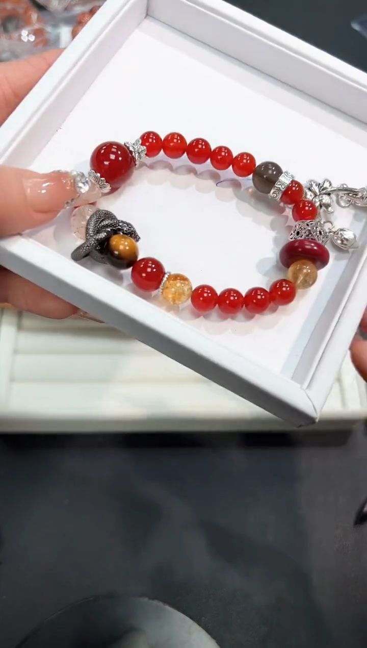 【闪购商品】水晶手串未镶嵌31b多样性发其一/1条默认微瑕