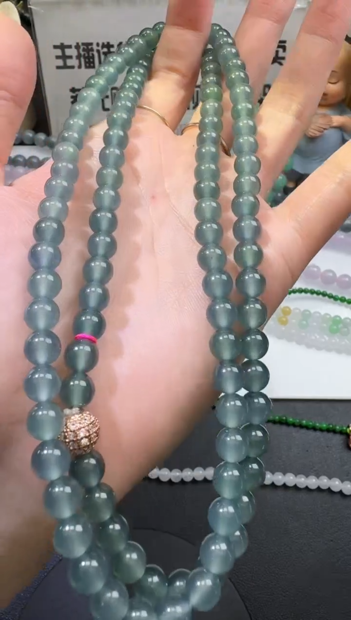【闪购商品】翡翠套链未镶嵌00074148