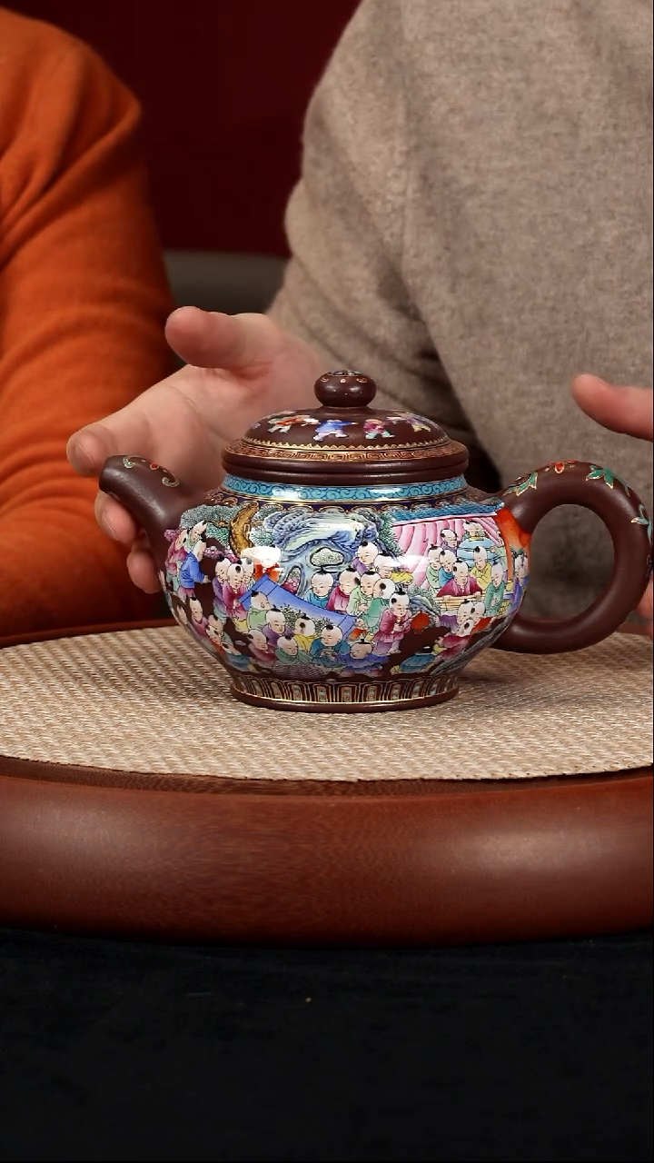 茶壶紫砂【kb078】掇只宜兴紫砂ZLM