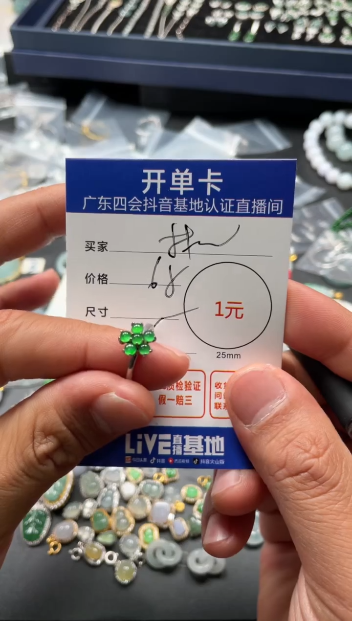 颈饰未镶嵌翡翠家***哥挂件