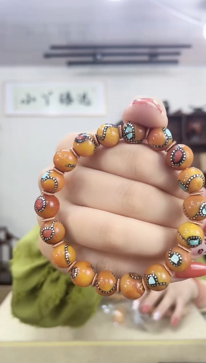 乌木类046蜜拉单圈串木木木