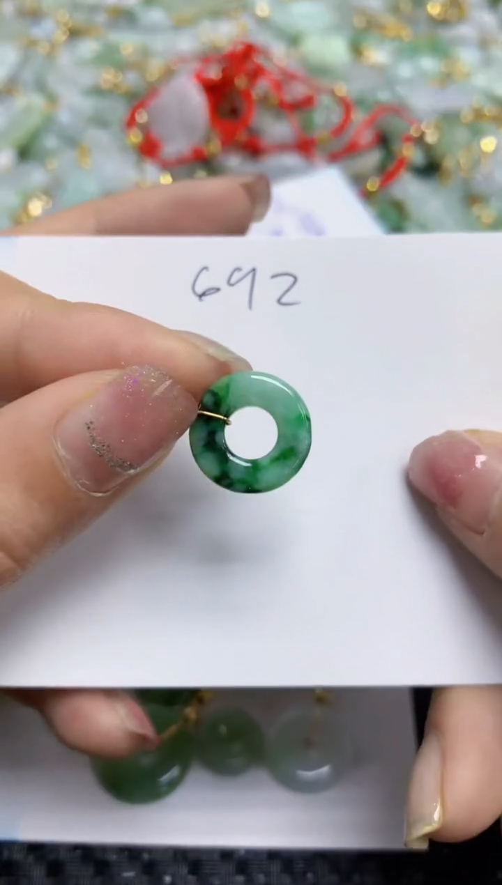 【闪购商品】翡翠颈饰合金   天然A货翡翠