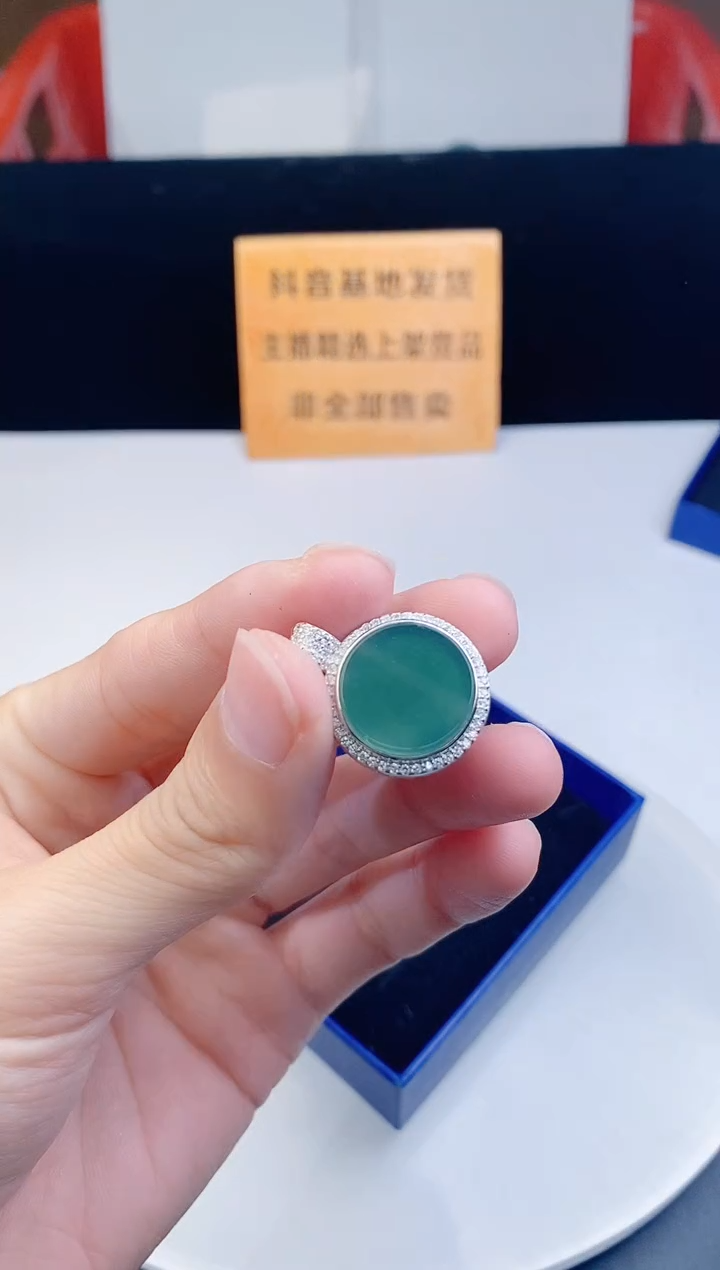 颈饰未镶嵌翡翠  