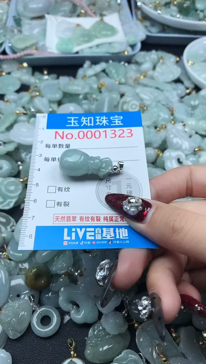 颈饰未镶嵌翡翠1323