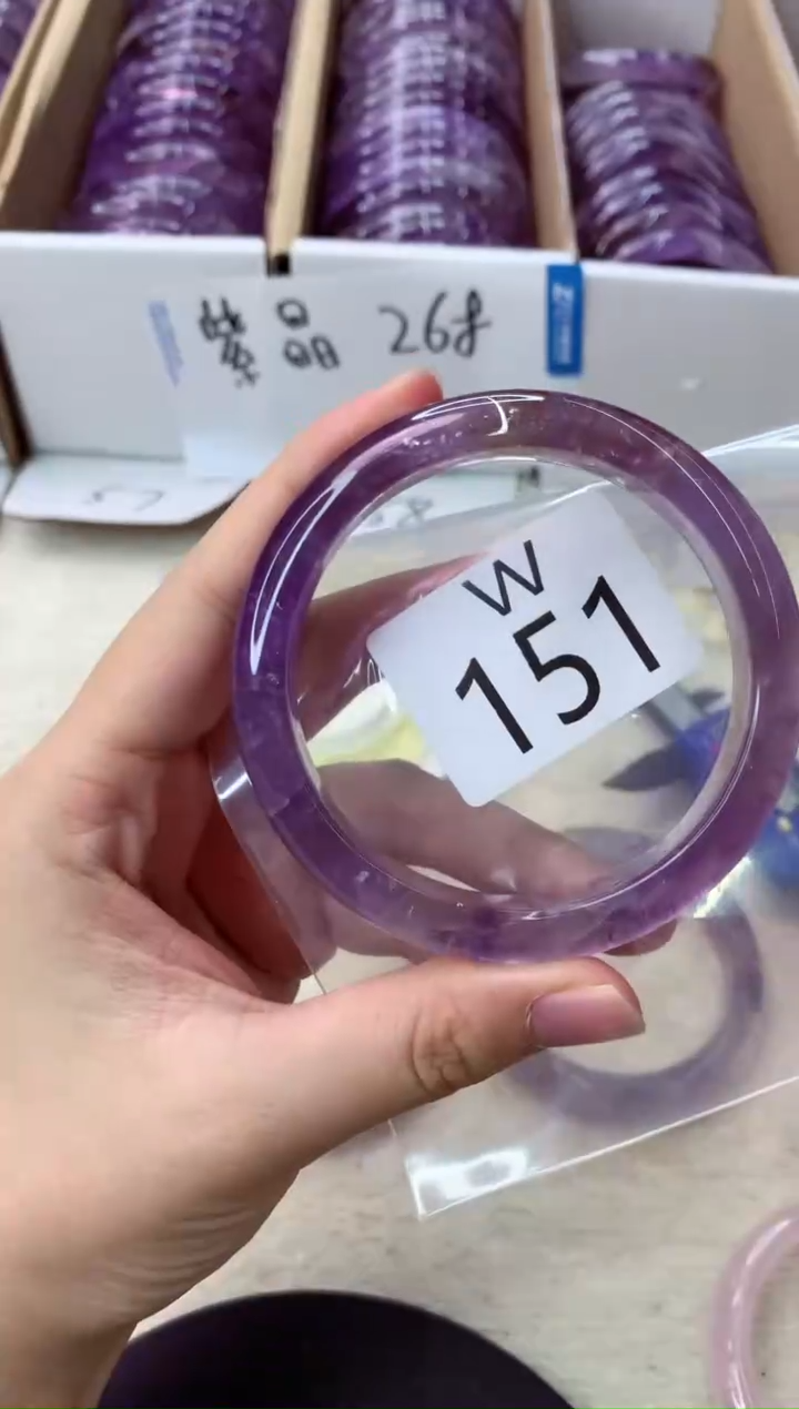 未镶嵌手镯水晶图*W151-60