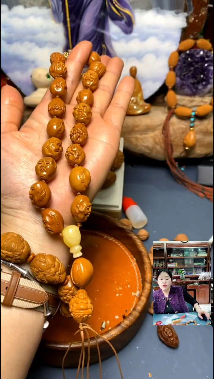 手串/手链核桃橄榄核精品链接手串