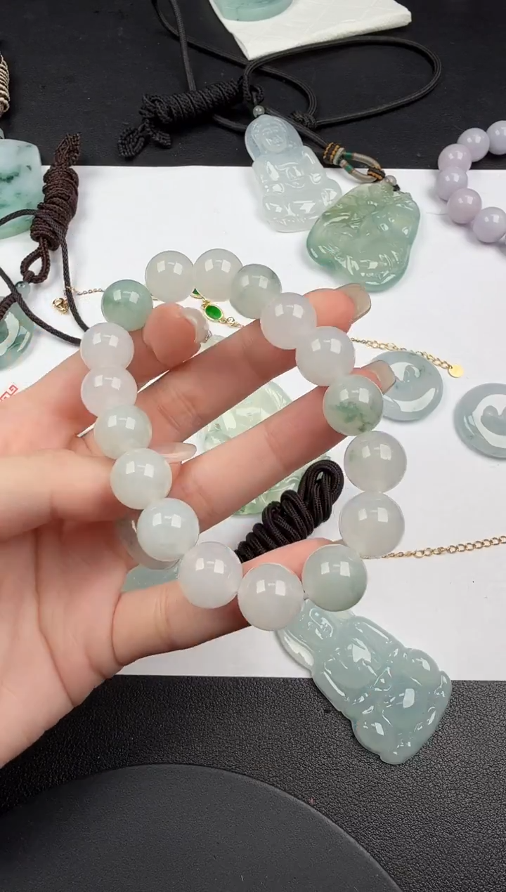 未镶嵌手串翡翠翡翠饰品-231