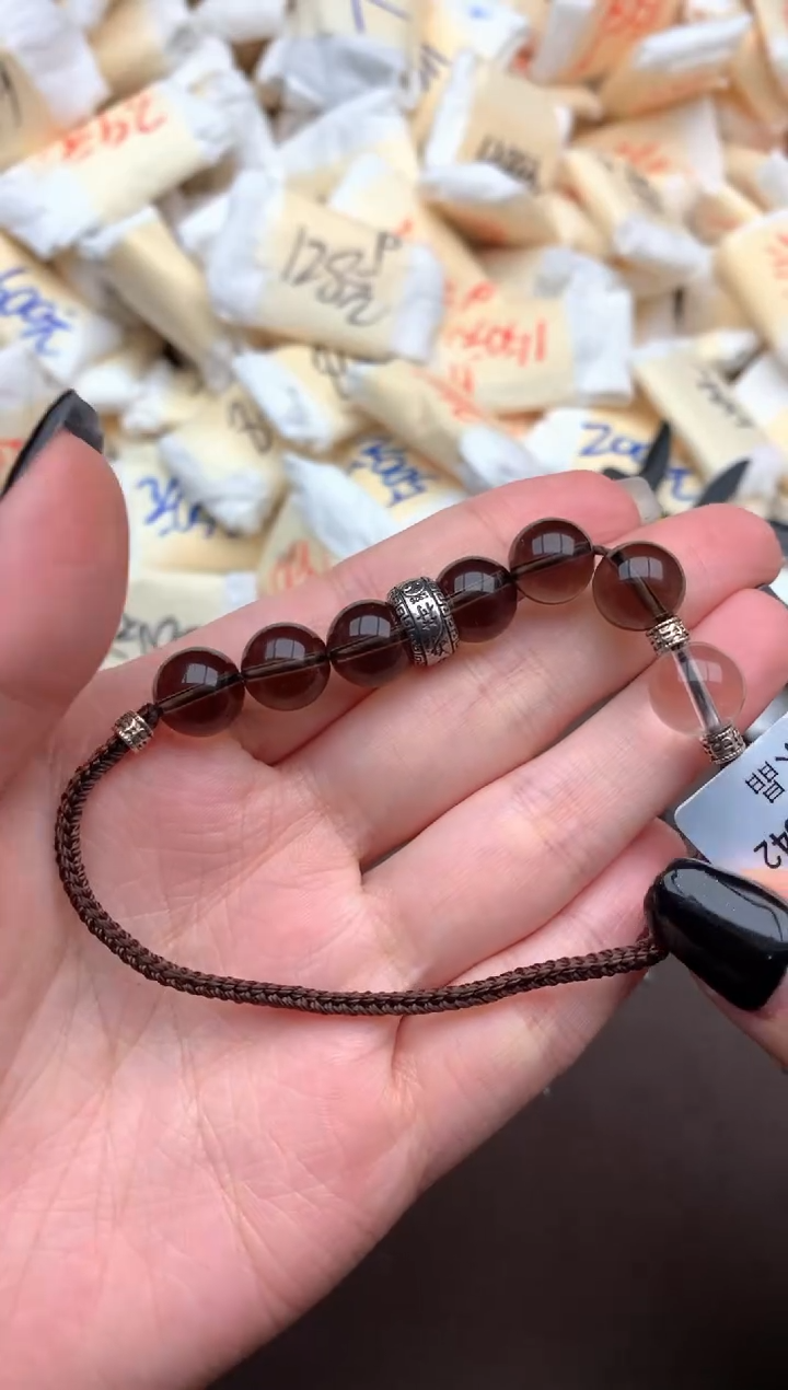 水晶手串未镶嵌一