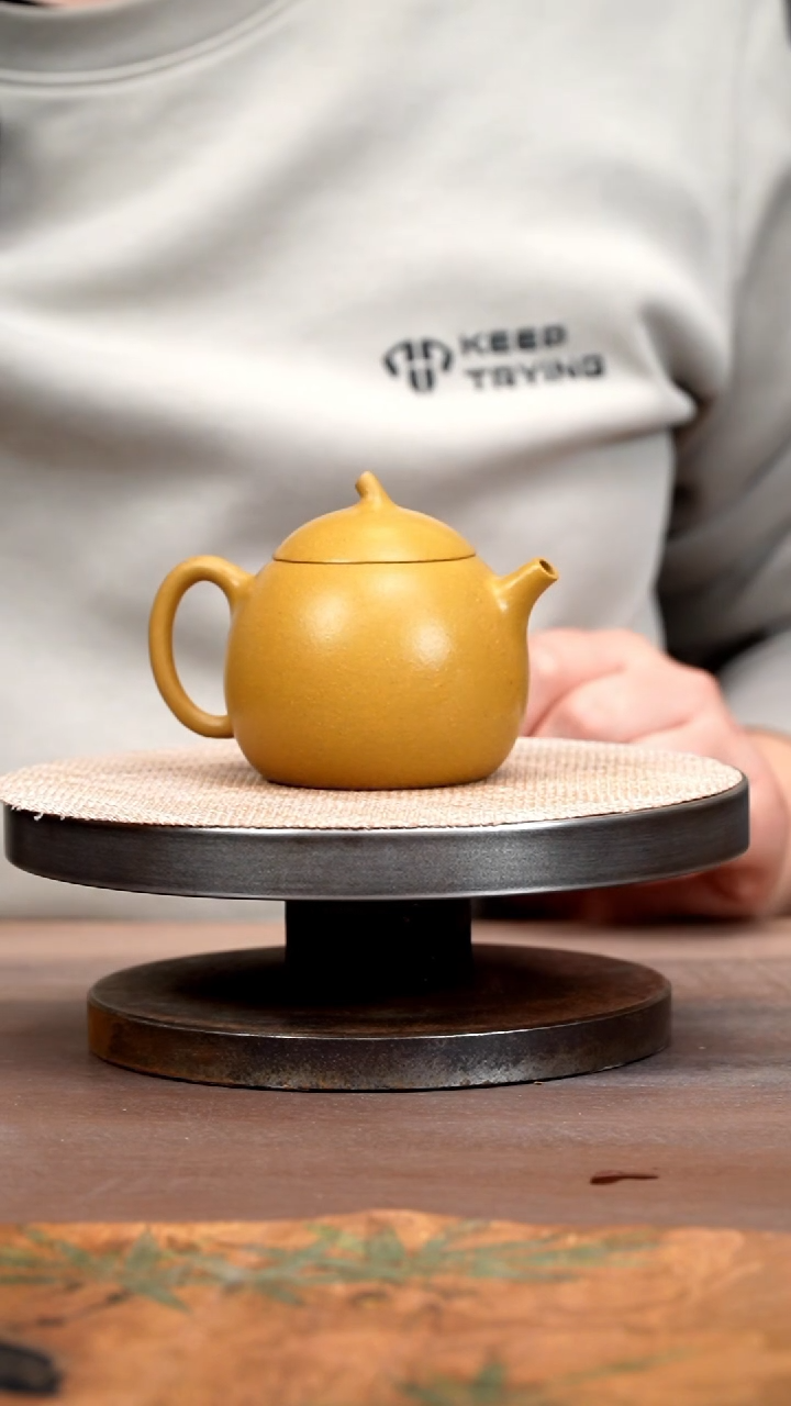 【闪购商品】紫砂茶壶黄金段茄瓜