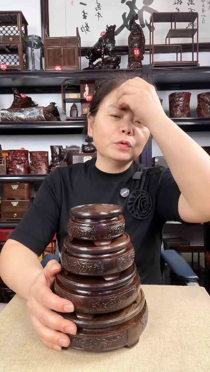 木电脑一套老李红木工艺品