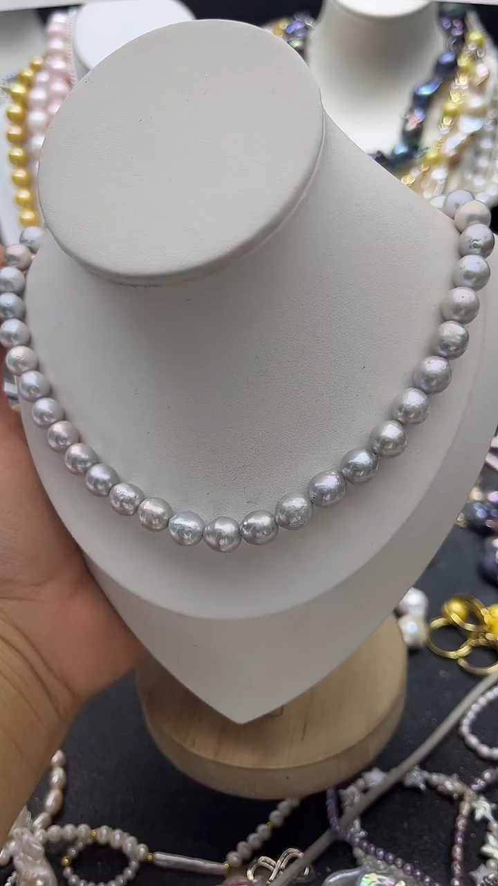 颈饰未镶嵌淡水珍珠多人