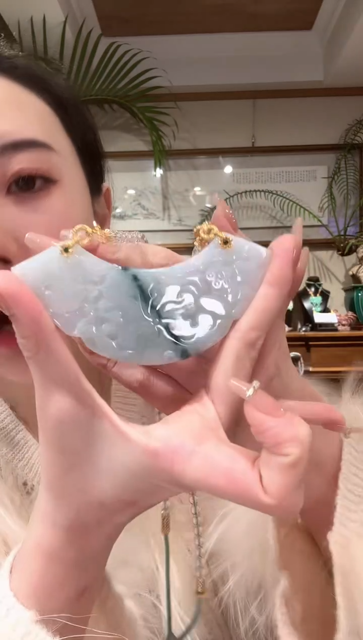 【闪购商品】翡翠颈饰未镶嵌国风