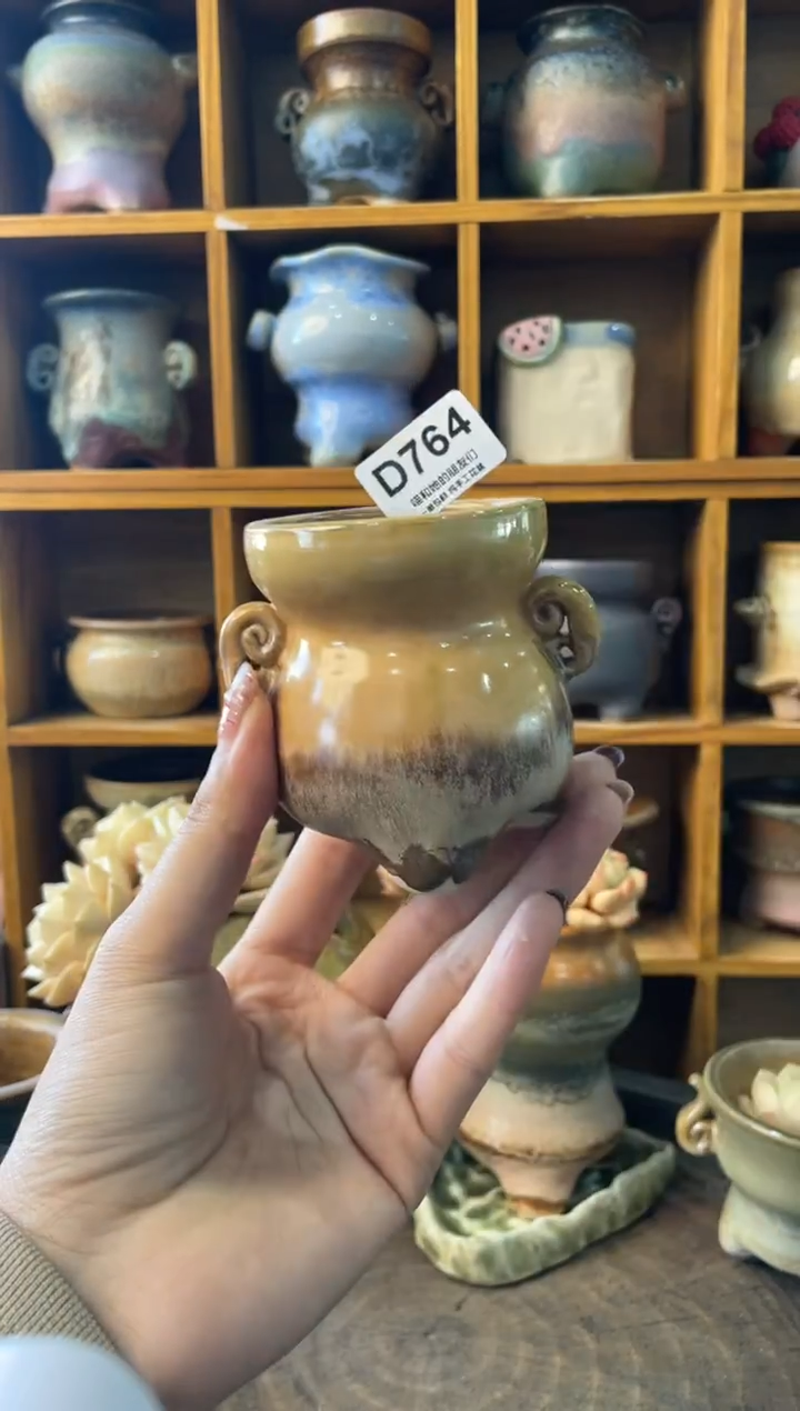 764内口5【喵喵推荐手工盆】