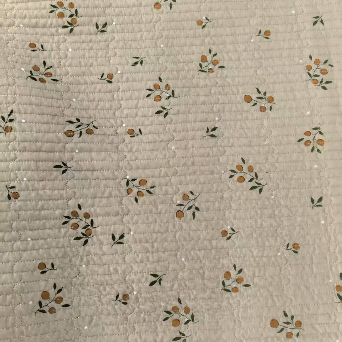 水洗 棉四季床盖三层夹棉可铺可盖