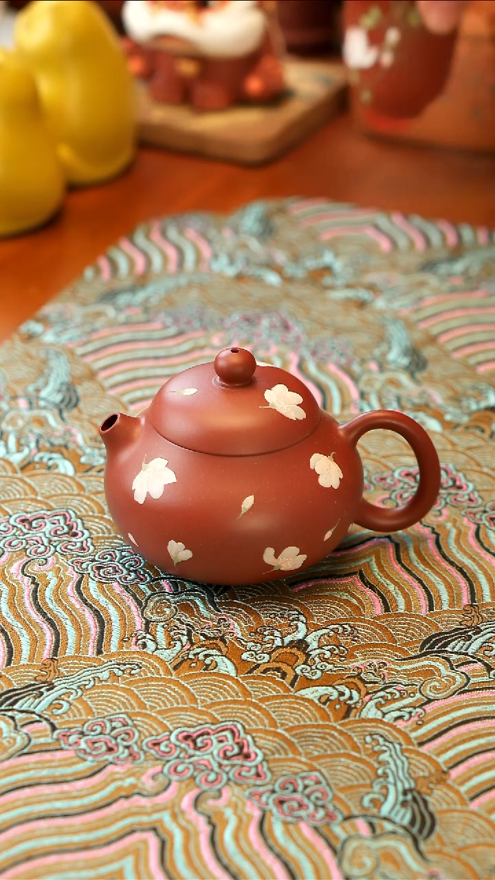 【闪购商品】紫砂茶壶宜兴紫砂玉兰壶100cc
