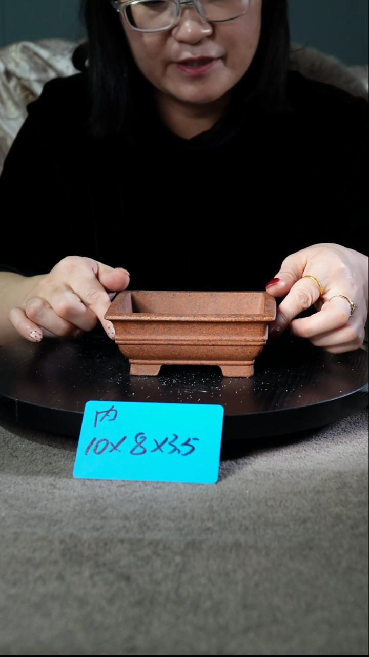 宜兴紫砂花盆小花盆