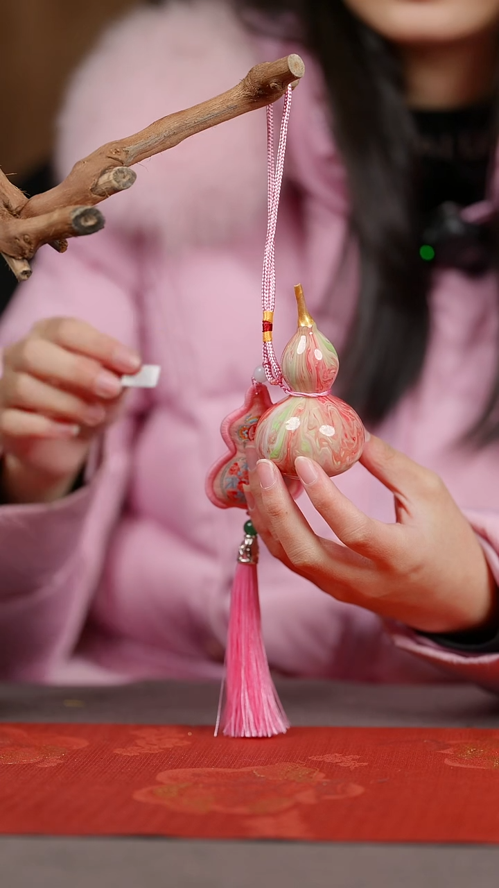 【闪购商品】127号葫芦摆件车挂手持