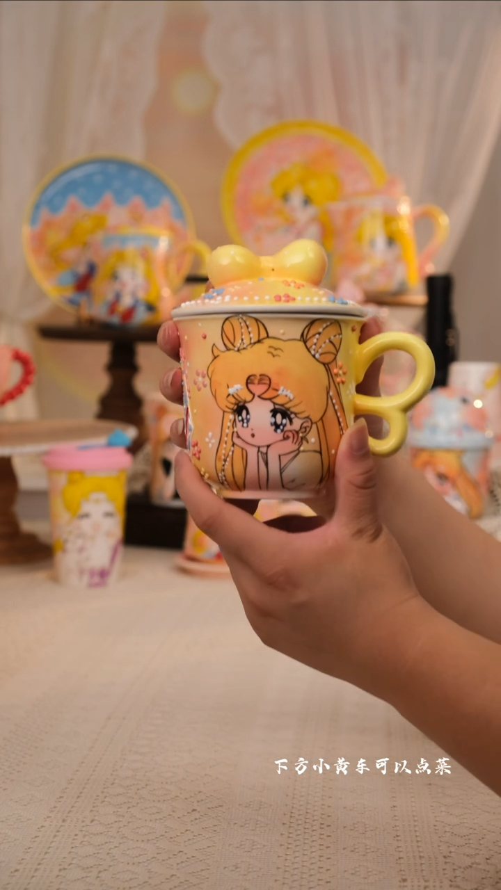 杯子手工创意设计款陶瓷