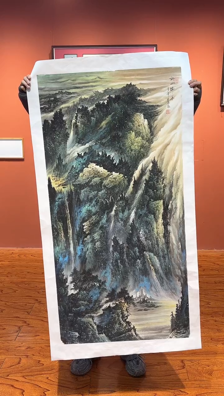【闪购商品】国画周建真老师绘画作品21-32