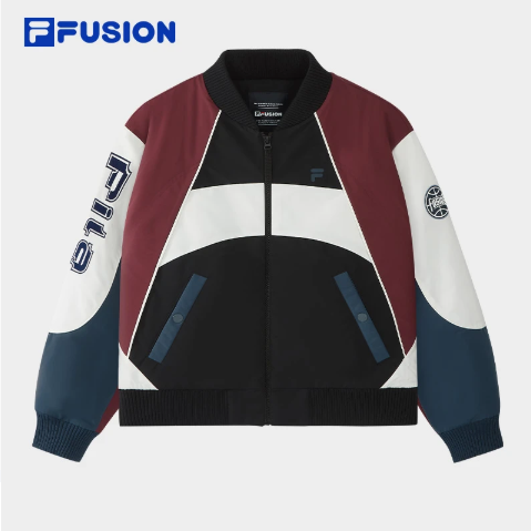 FILA斐乐棉服女宽松夹克棒球服休闲时尚机能风棉服外套T11W612901